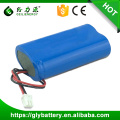 Wholesale price rechargeable 2s1p 2200mah battery 7.4v battery pack li-ion 18650 battery